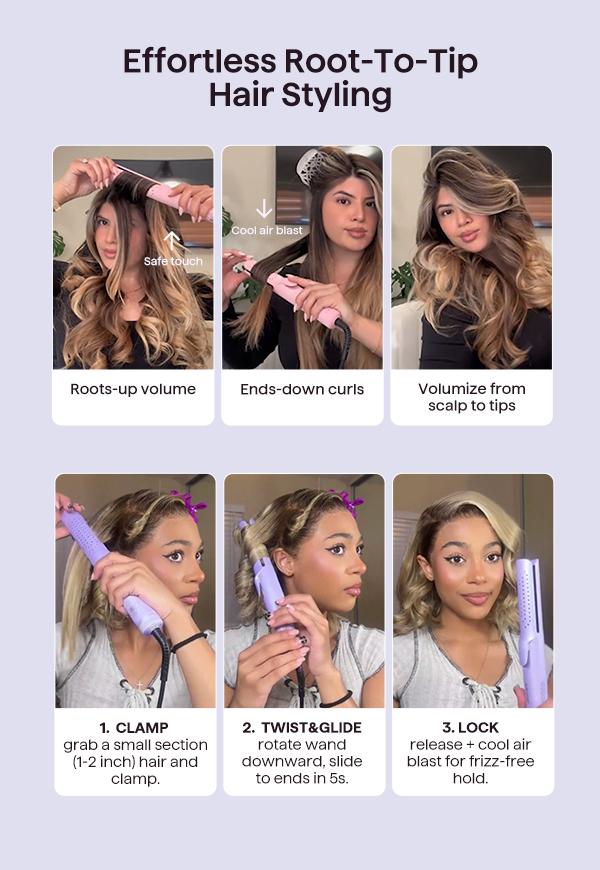 Kinetik™ Cool Curl Airflow Styler